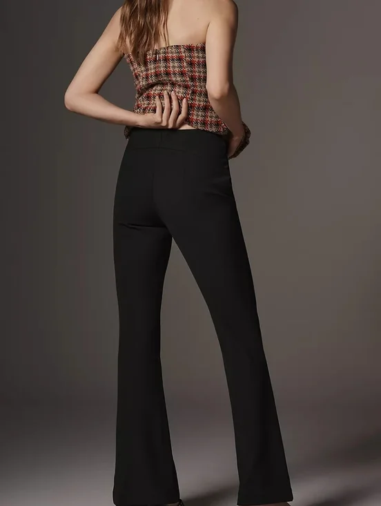 Maeve Off Duty Mid-Rise Flare Pants - Picture 6 of 6